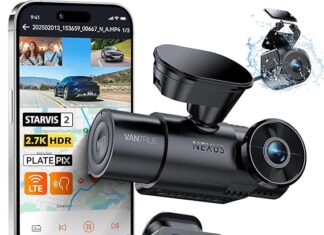 Vantrue N4S Dash Cam Review: Full 3-Channel Coverage, Night Vision & 24/7 Security