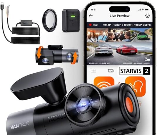 Vantrue N5 4CH WiFi Dash Cam Bundle Review: Is 360° Protection Worth the Price?