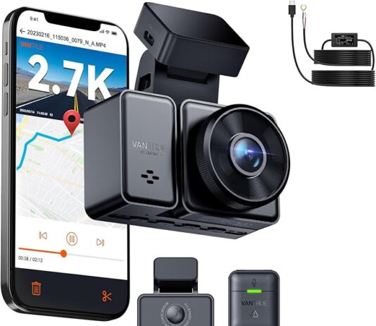Vantrue E2 Dual 2.7K Dash Cam Review: Worth It for Front & Rear 24/7 Protection?