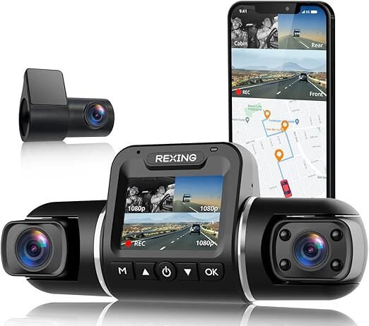 REXING V2 PRO AI Dash Cam Review: Is 3-Channel 1080p & AI Safety Worth the Investment?