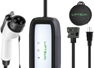 LiftSun Level 1+2 EV Charger Review: Is This Portable 16A Home Charger Worth It?