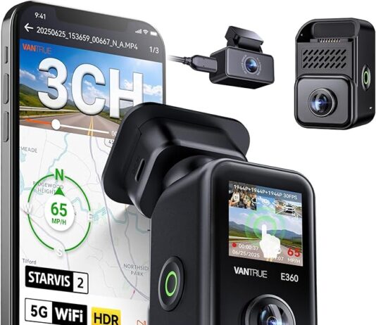 Vantrue E360 Plus Review: Is This 3-Channel 360° Dash Cam Worth Your Money?