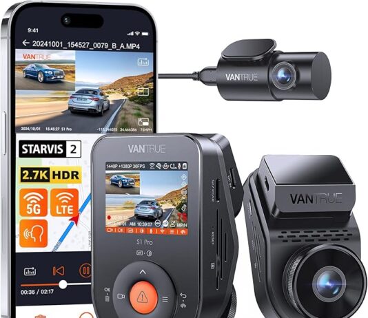Vantrue S1 Pro Dash Cam Review: Is Dual 1440P, Night Vision & GPS Worth It?