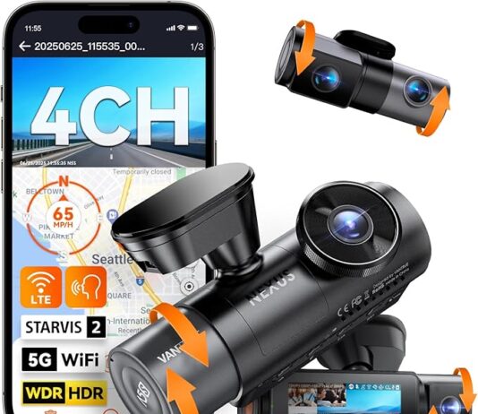 Vantrue N5S Dash Cam Review: 360° Coverage, Night Vision & Is It Worth the Price?